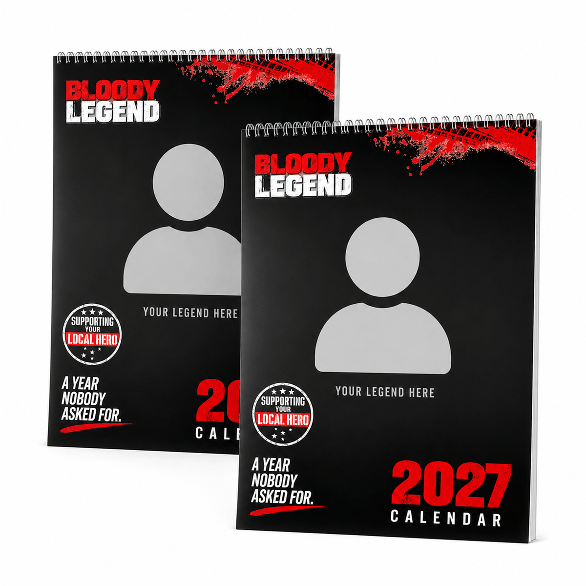 Bloody Legend Personalised 2027 Calendar