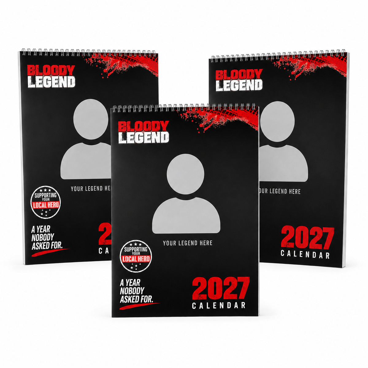 Bloody Legend Personalised 2027 Calendar