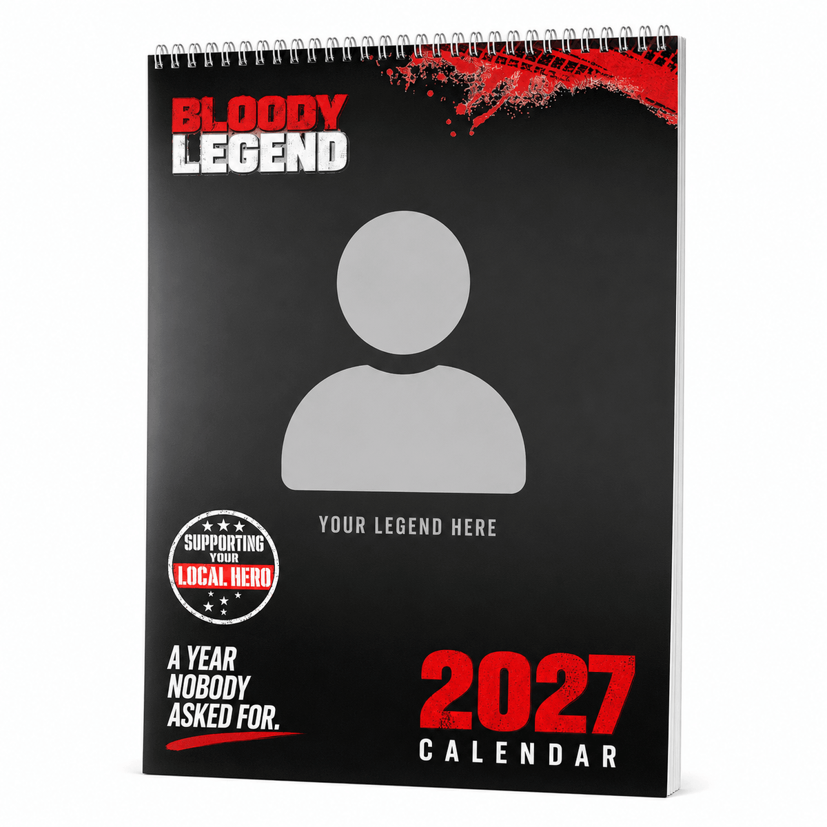 Bloody Legend Personalised 2027 Calendar