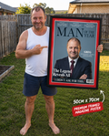 Man Of The Year — Framed Cover